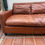 Thumbnail: Original Vintage Habitat Sofa in Conker Brown