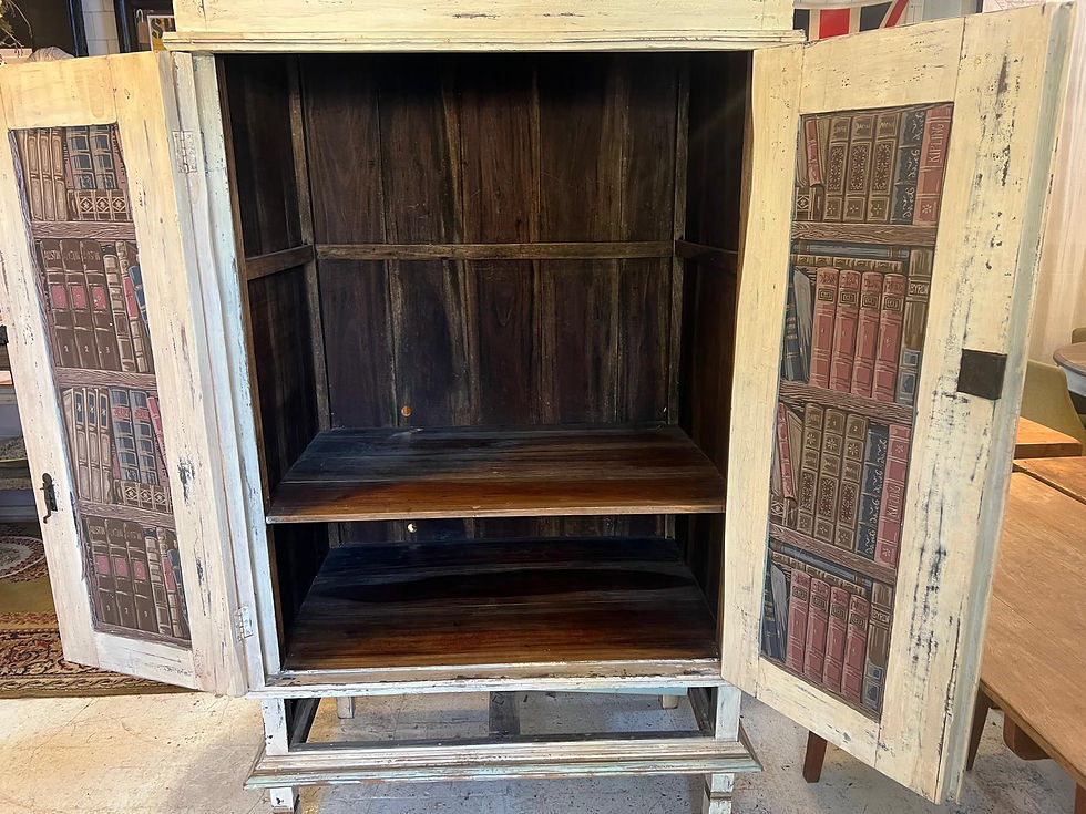 Thumbnail: 19th Century Painted Pine Cabinet