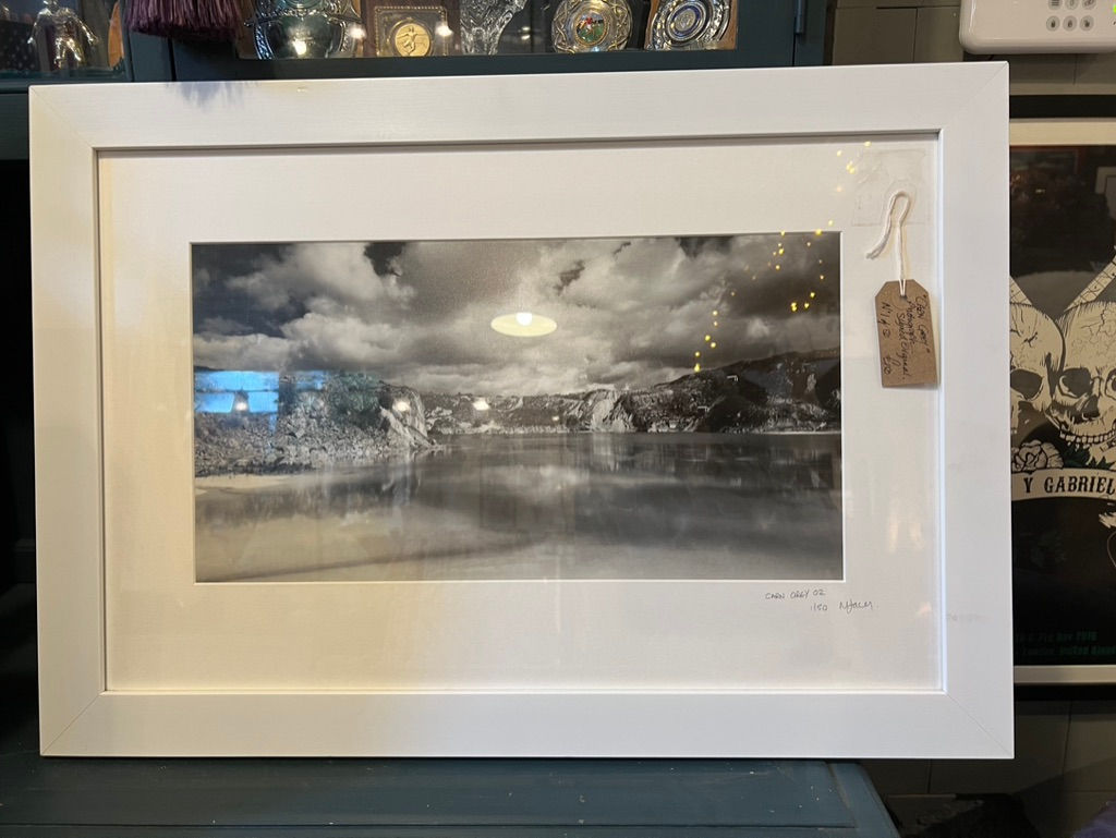 Carb Grey framed photo print, No 1