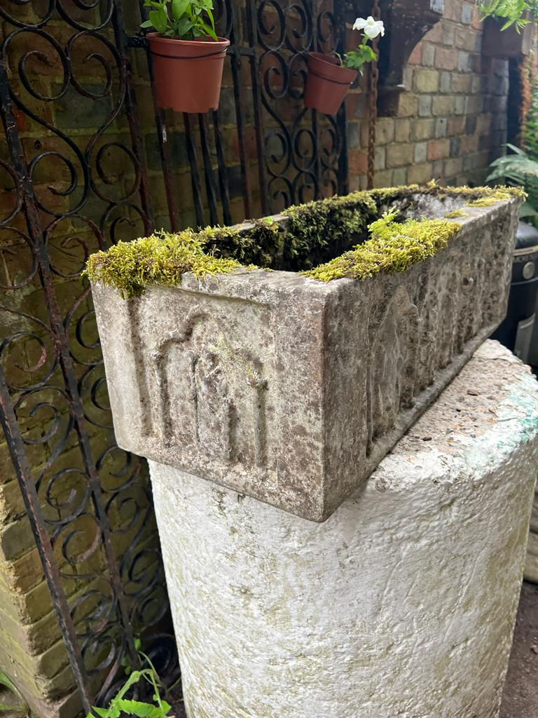 Thumbnail: Carved Planting Trough
