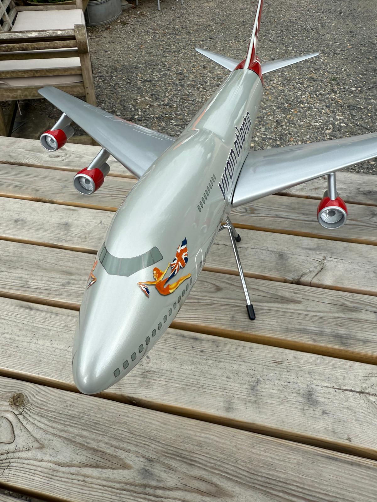 Virgin Atlantic 747 Presentation Model – “Honey Pie”