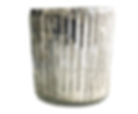 Small Silver Ribbed