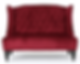 Red Velvet Loveseat