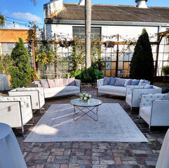 Oversized Silver Lounge