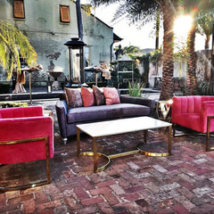 Colorful Outdoor Lounge