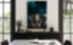 Toile LeBron James décoration salon moderne art mural basketball Collection Kanvas