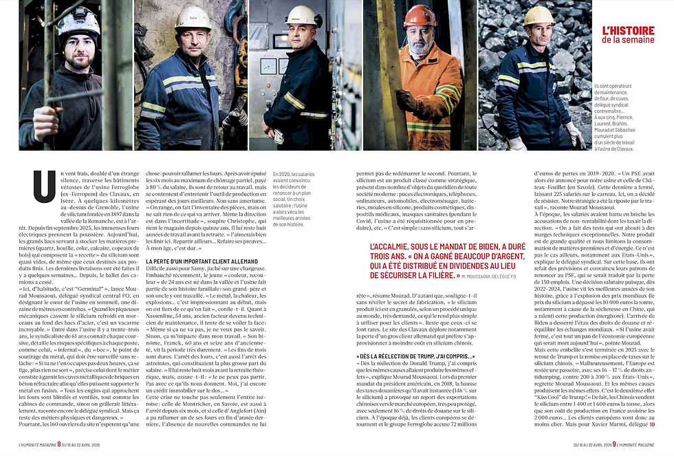 L'Humanité Magazine - Avril 2026