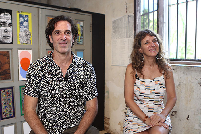 Maite Carbonell y Maximiliano Rivas, cofundadores de ACirc y del Circo Fest, en la edición 2026 celebrada en el Viejo San Juan