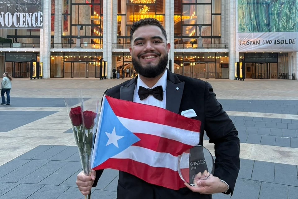 Gabriel Natal Báez gana la prestigiosa competencia del MET