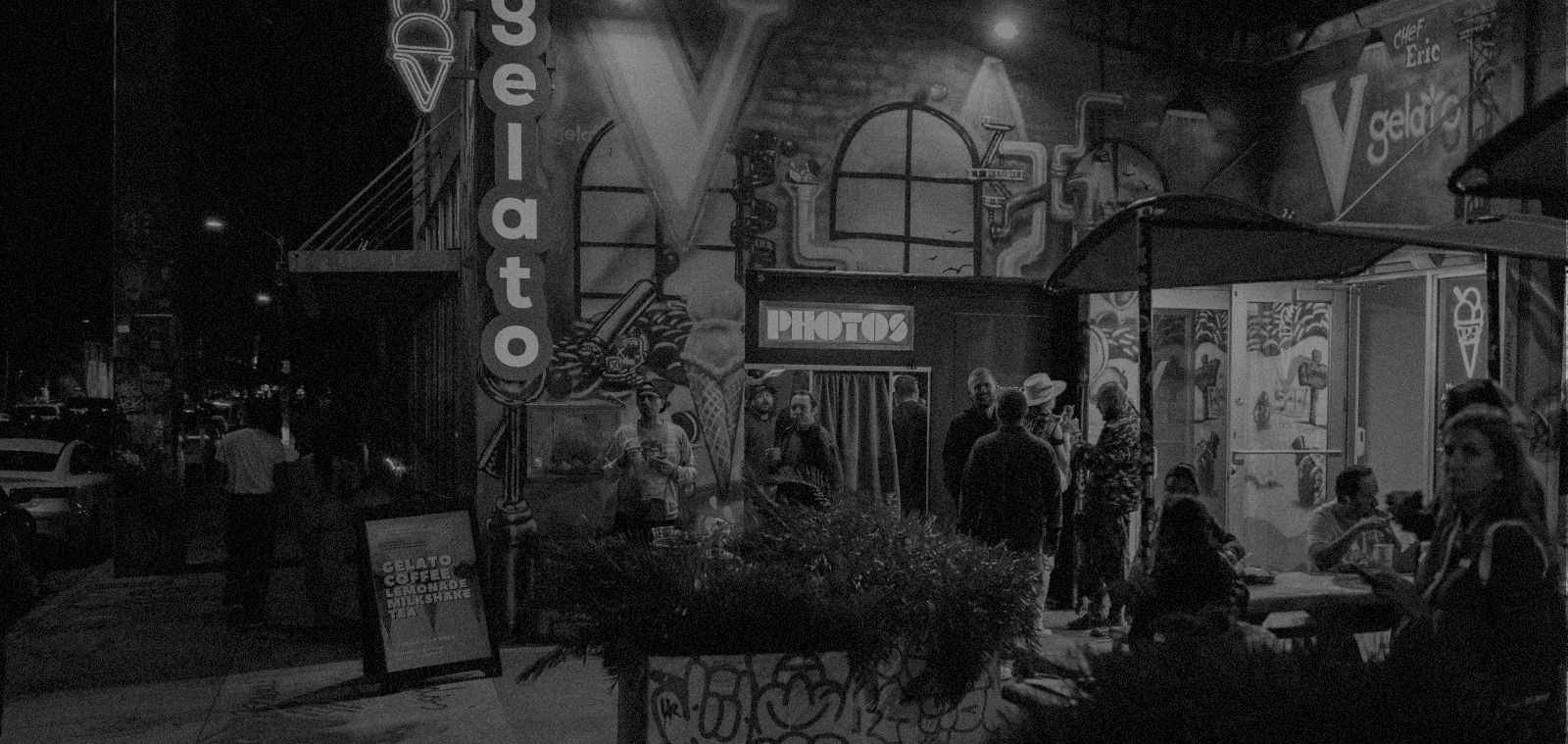 Street design photo booth