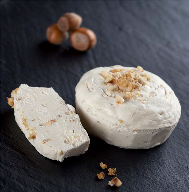Nougat glacé miel de corse et nucciola