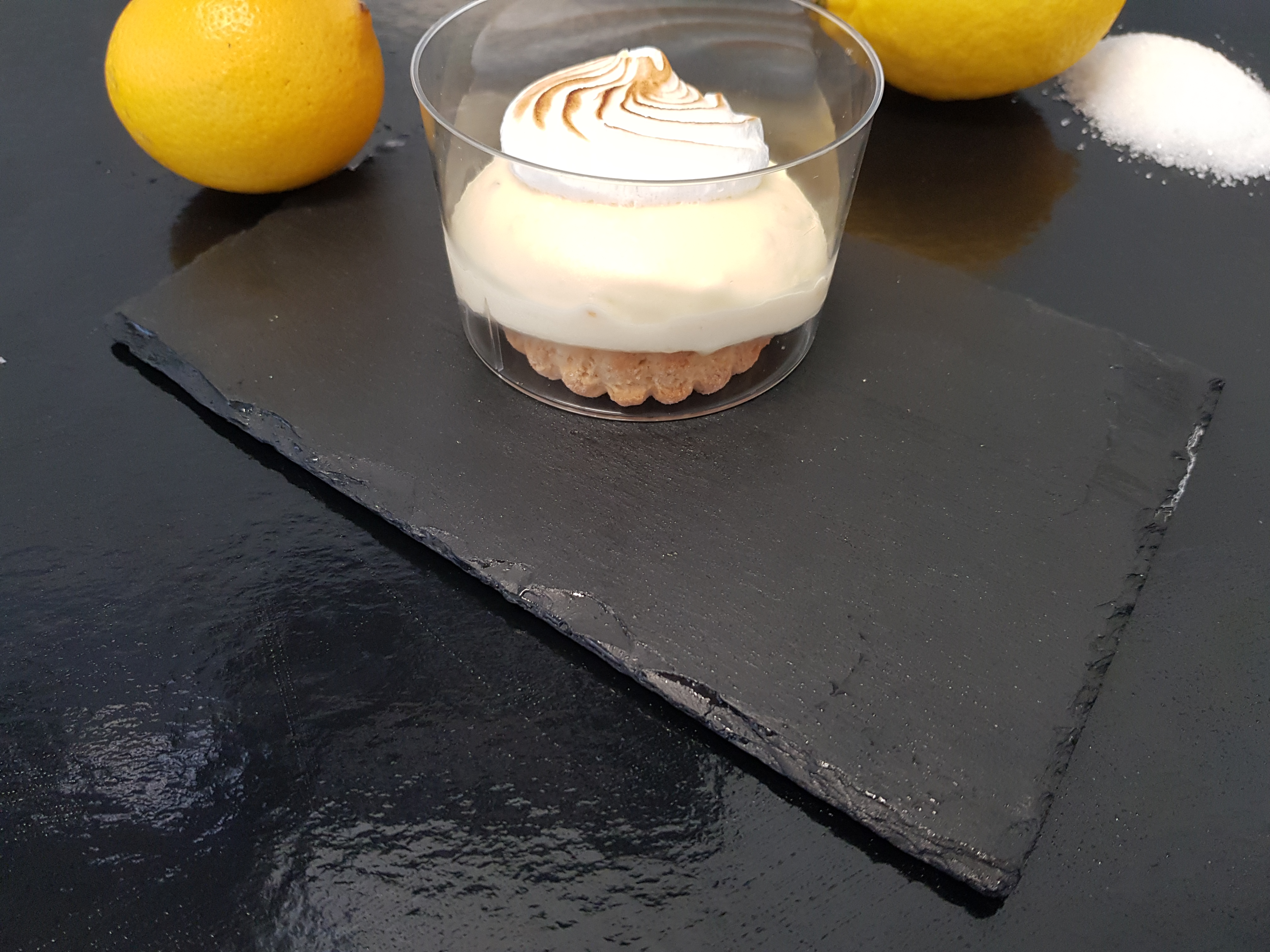 Verrine tarte citron cédrat