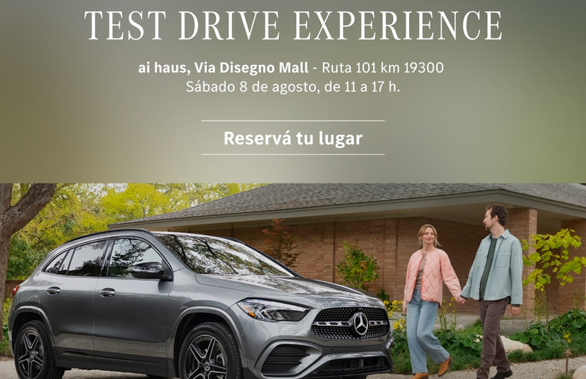 Mercedes-Benz GLA 220: partida limitada, entrega inmediata y test drive exclusivo este fin de semana