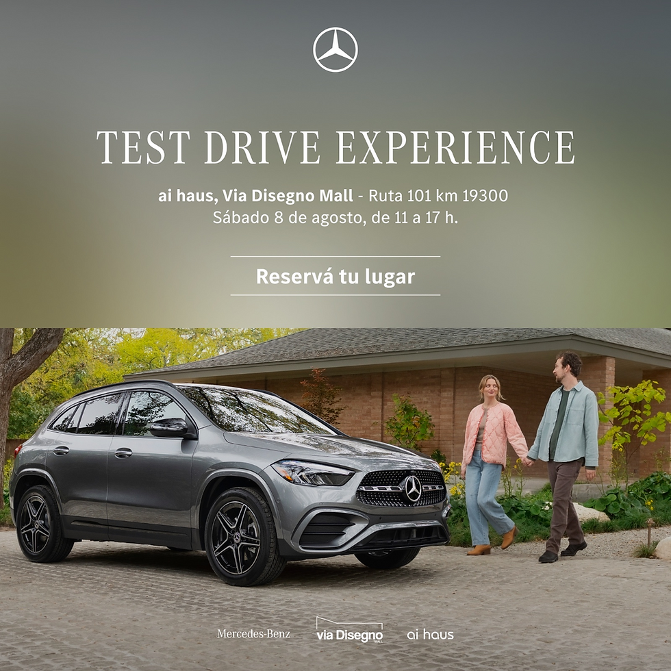 Mercedes-Benz GLA 220: partida limitada, entrega inmediata y test drive exclusivo este fin de semana
