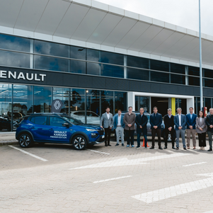 Santa Rosa recibió al vicepresidente global de Importadores de Renault Group