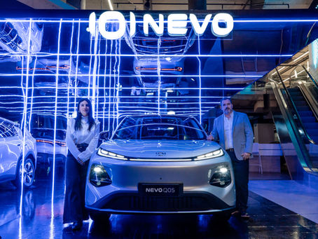 Aterriza en Uruguay la nueva NEVO Q05, una SUV 100% eléctrica con diseño premiado y el respaldo de Santa Rosa