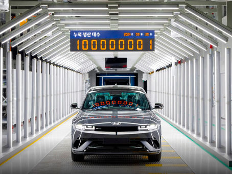 Hyundai Motor alcanza un importante hito con 100 millones de vehículos producidos en todo el mundo