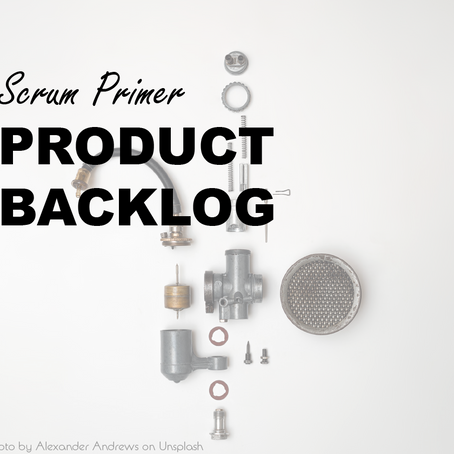 Scrum Primer - Product Backlog