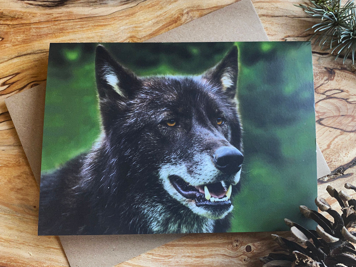 Wolf Greeting Card