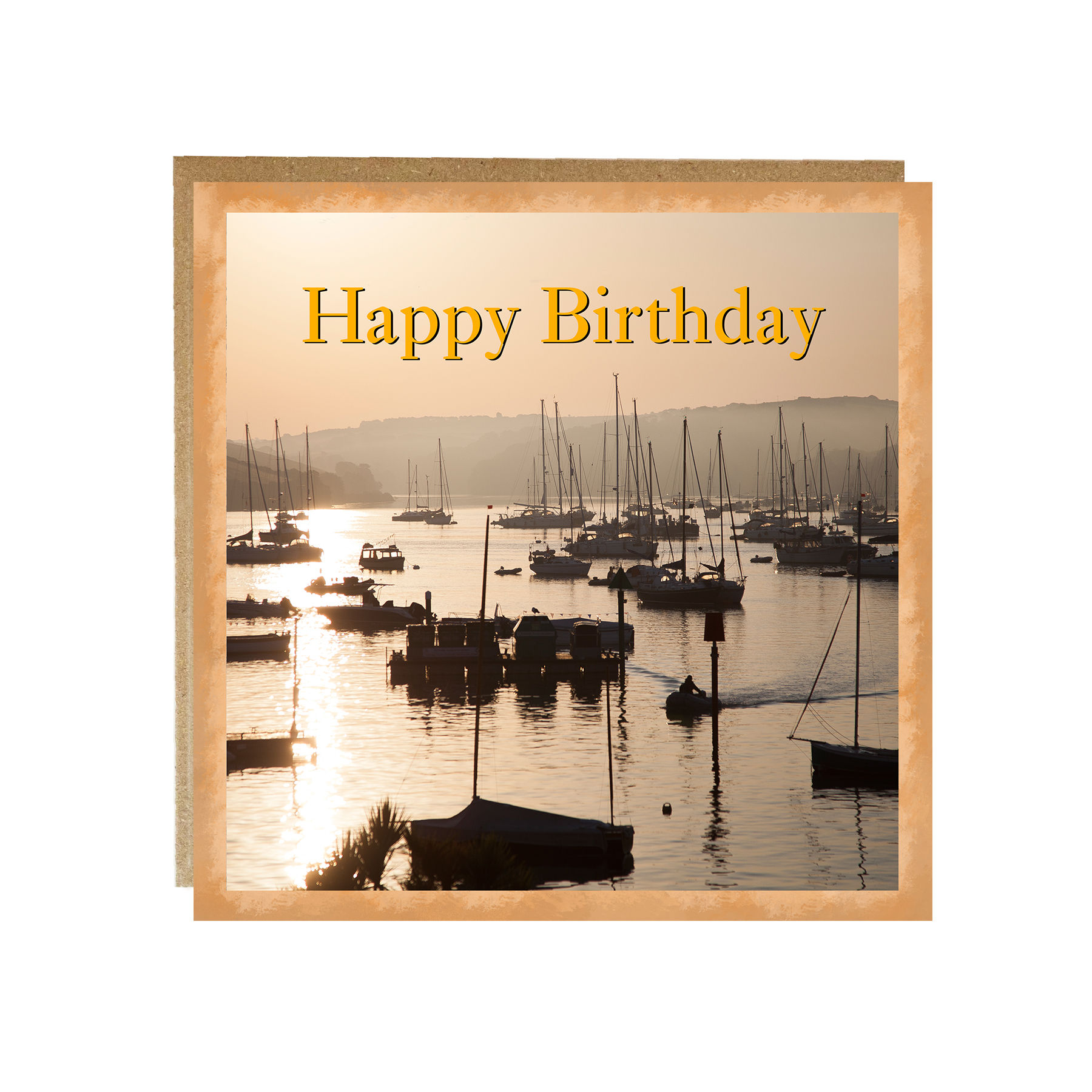 WW046 Happy Birthday (Salcombe)Birthday Card