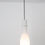 Thumbnail: Large 1950s Glass and Brass Suspension Light Attributed to Stilnovo Two Enlighten