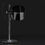 Thumbnail: Joe Colombo Model #2201 "Mini Coupé" Table Lamp for Oluce two enlighten in studio dramatic light