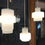 Thumbnail: 'Multi' Glass Pendant by Jokinen and Konu for Innolux two enlighten trio lit