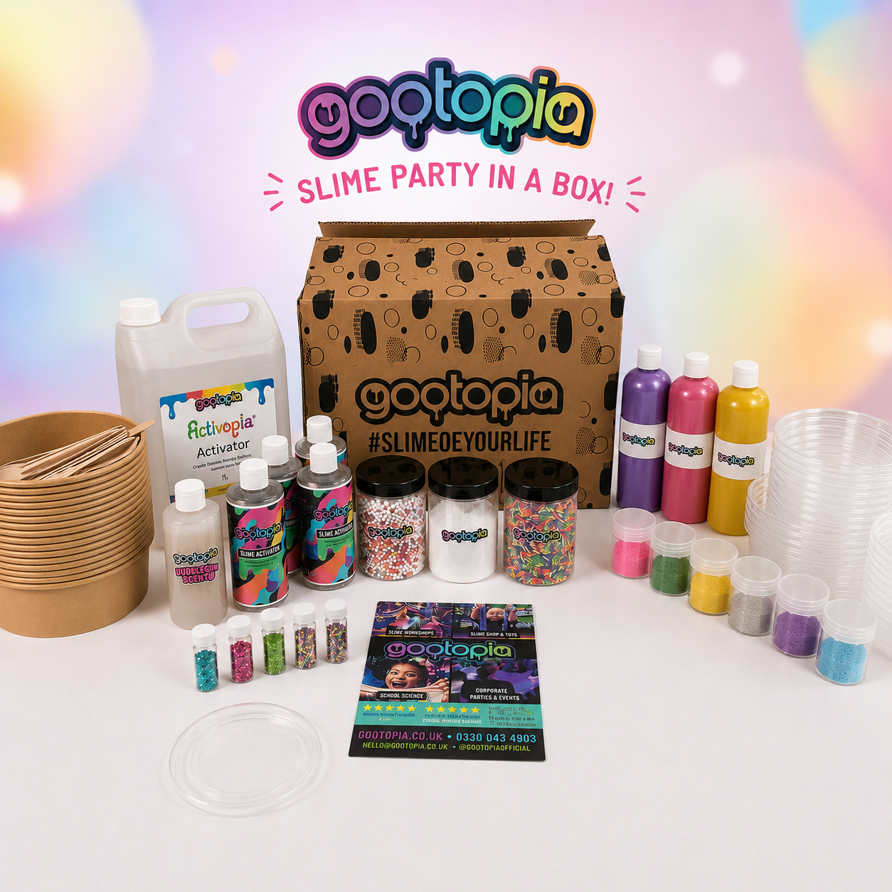 Slime Party in a Box (for 20 kids)