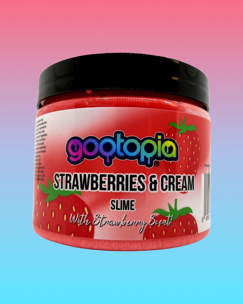 Thumbnail: Strawberries & Cream Slime Toy