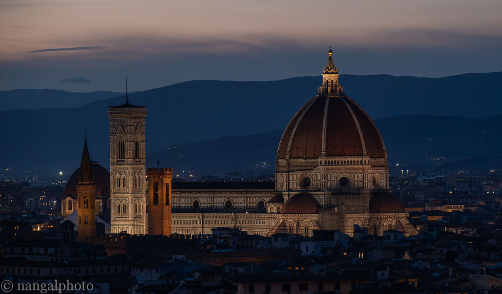 Il Duomo; Piazzale Michaelangelo; Florence, Italy