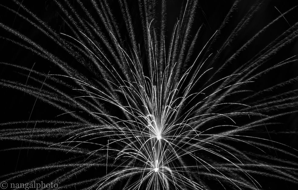 Old Town Alexandria, Virginia; fireworks