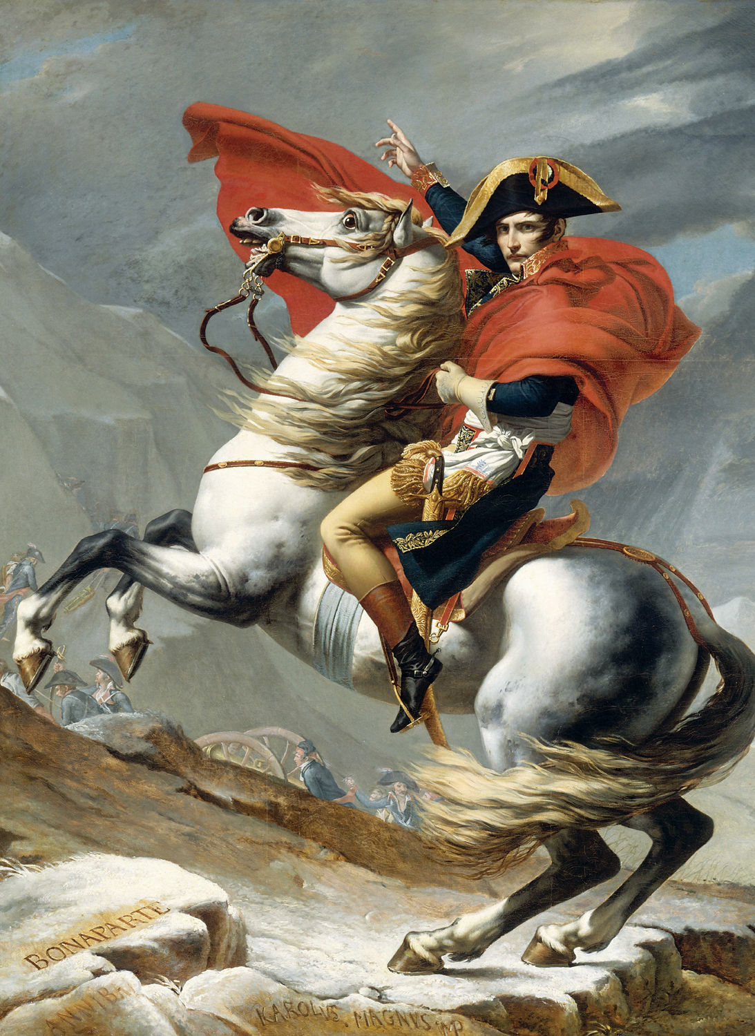 W50-001 The Napoleon Crossing the Alps