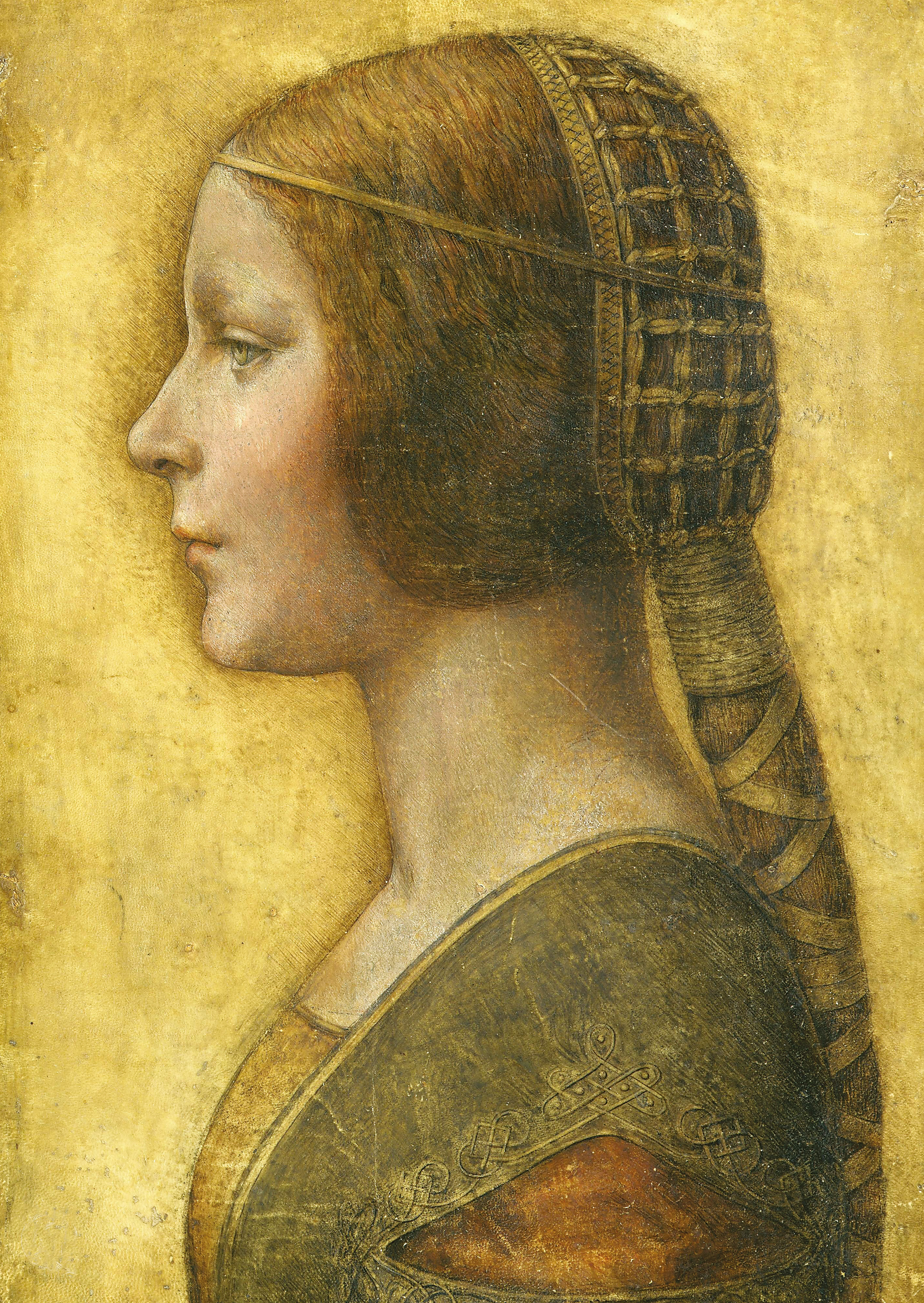 M100-101 Profile of a Young Fiancee by Loanarda da Vinci