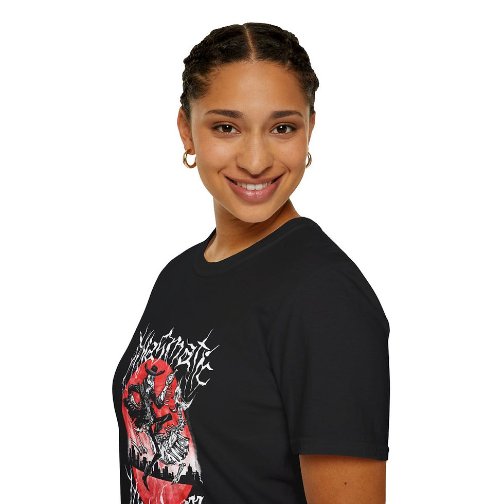 Thumbnail: Black Miasmatic Mayhem Unisex Shirt