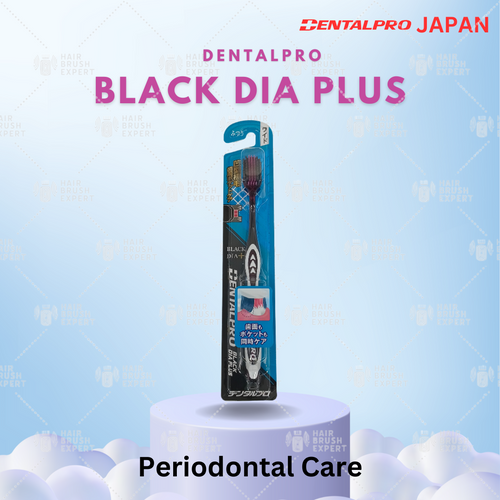 DentalPro Japan Black Dia Plus (Periodontal Care) Toothbrush ...