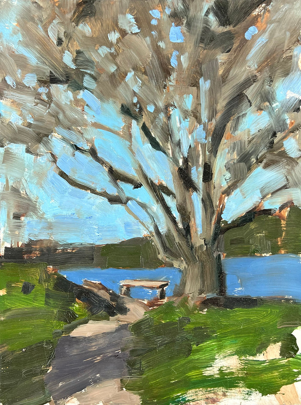 Landscape Sketch Albany Bulb