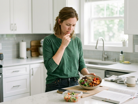 Women trying to eat healthy