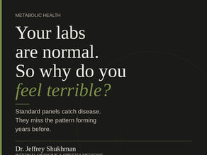 Why do I feel tired all the time even though my labs are normal — White Olive Direct Personalized Care Calabasas