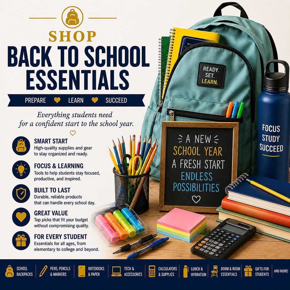Back to School Essentials