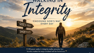 WALKING IN INTEGRITY: CHOOSING GOD'S WAY EVERY DAY