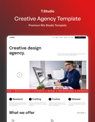 TS - Creative Agency & Portfolio Website Templates 1