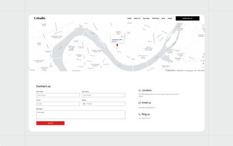 TS - Creative Agency & Portfolio Website Templates 5