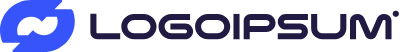 Logo with the text L E G O P L A Y in dark purple and blue.