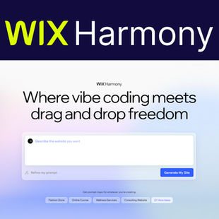 wix harmony ai website builder tool review