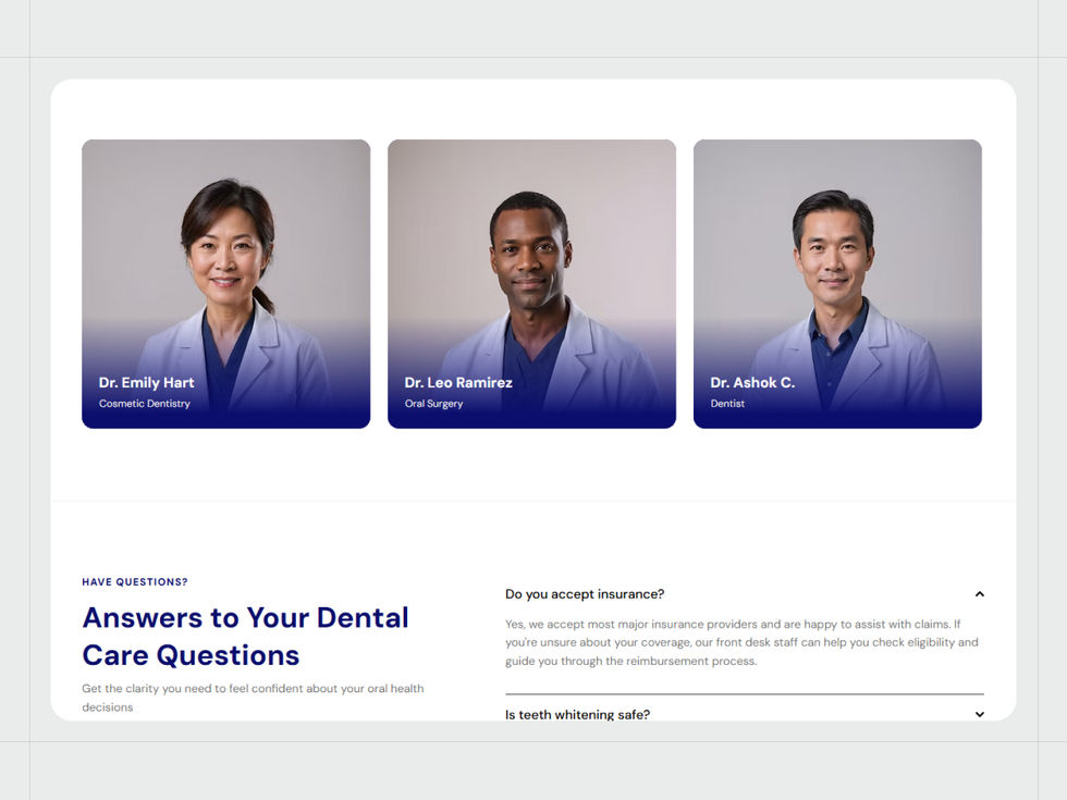 Dentistry - Dental Clinic Website Template 3