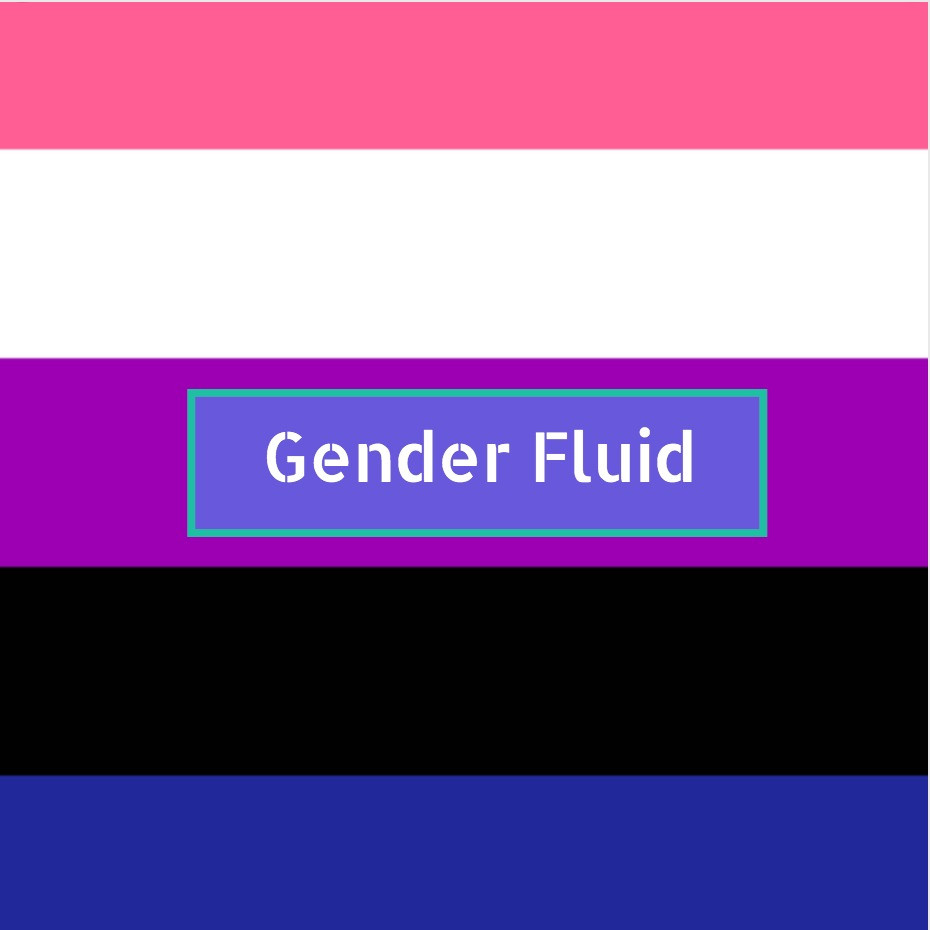 Gender Fluid flag