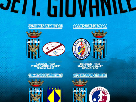 SETTORE GIOVANILE, IL PROGRAMMA