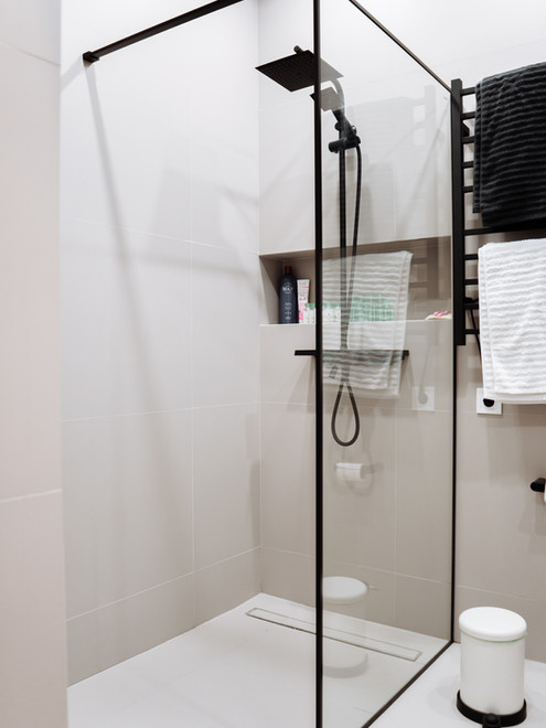 Luxury bathroom interior in Swansea project