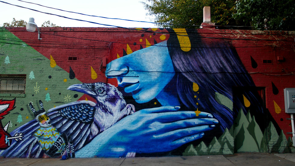 Director Ramiro & resident artist Nicole