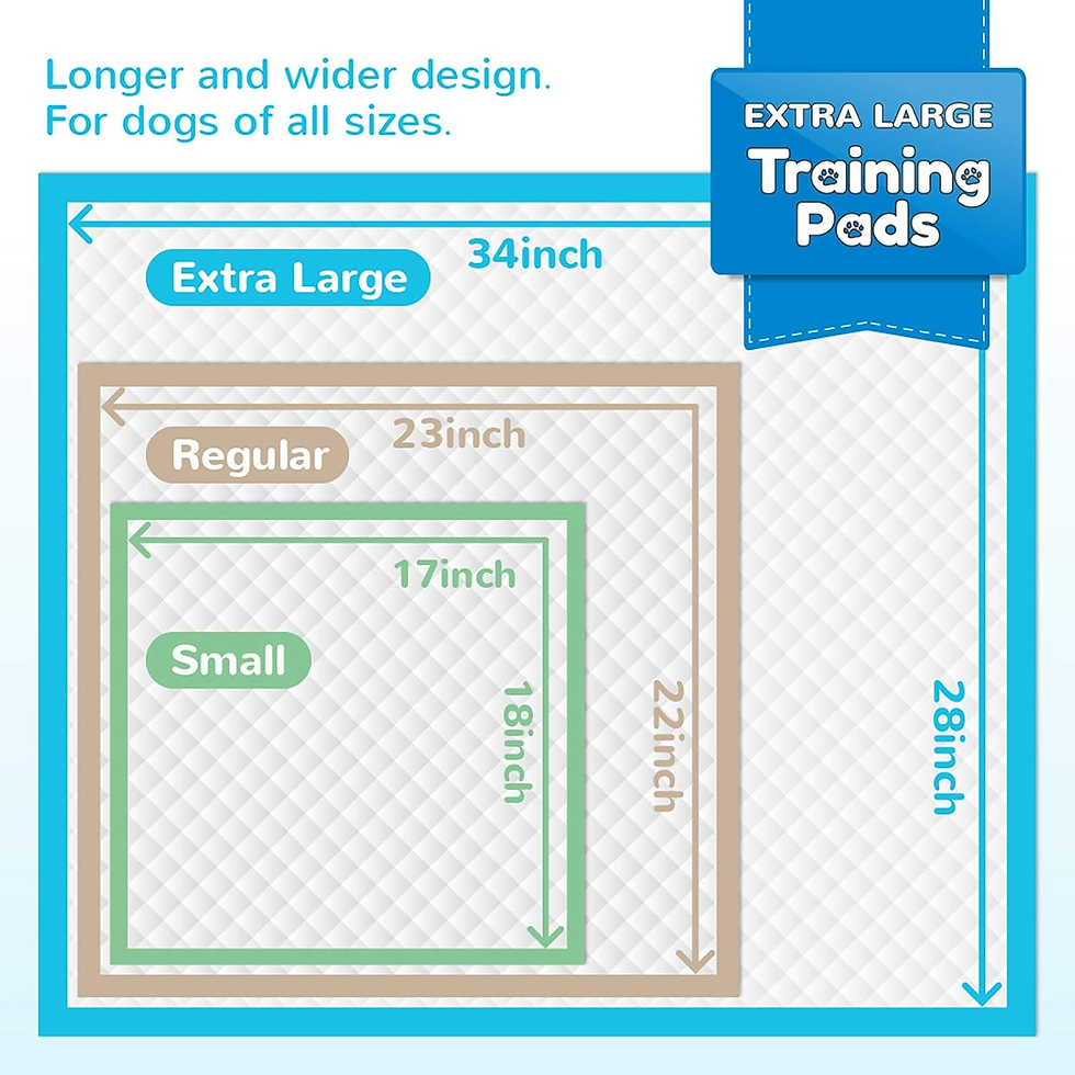 Thumbnail: Dog Pee Pad, Puppy Potty Training Pet Pads Dog Pads Extra Large Disposable Super